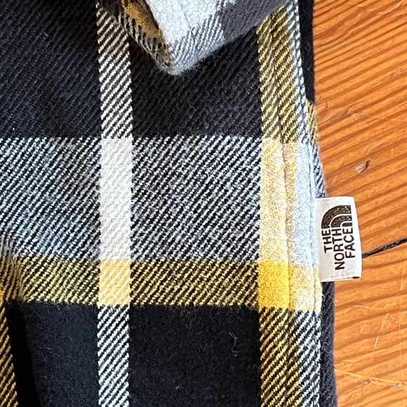 Men'sThe North Face 100% Cotton Flannel Plaid Button Up Sz XL - Picture 6 of 10